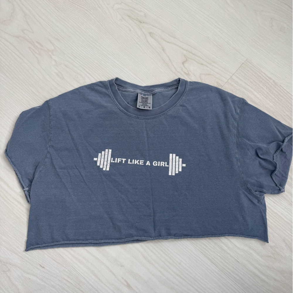 LIFT LIKE A GIRL CROP TOP